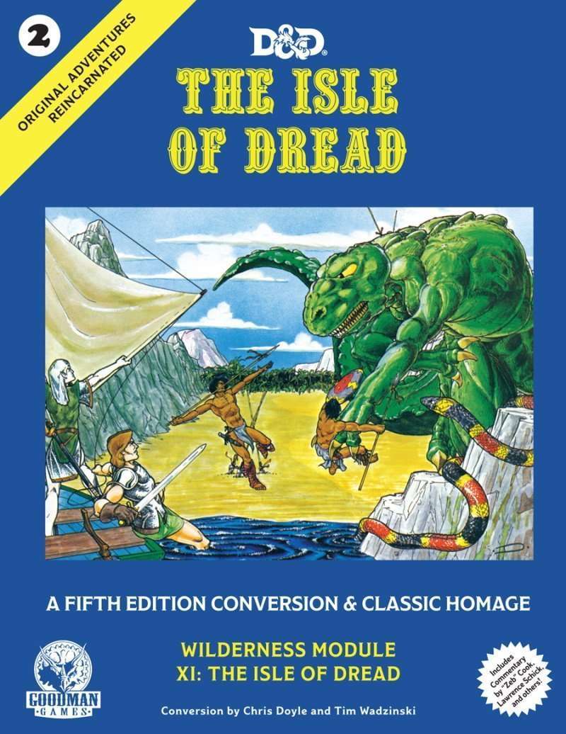 DND Isle of Dread 5E Reprint