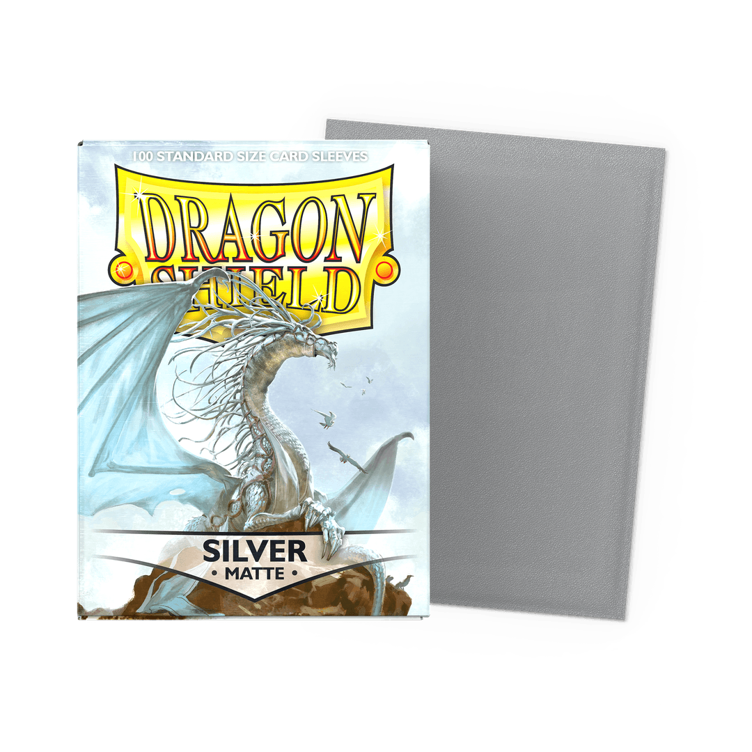 Dragon Shield: Matte Silver