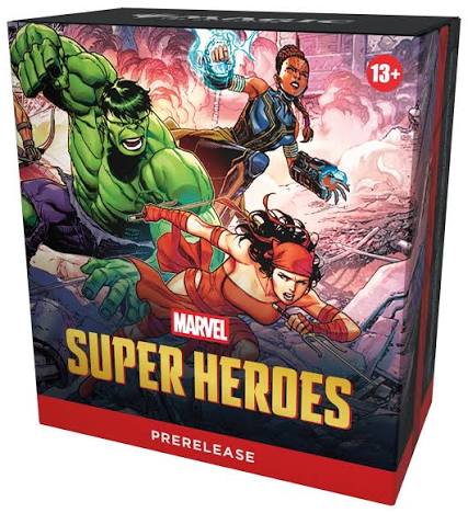 MTG Marvel Superheroes Prerelease Kit