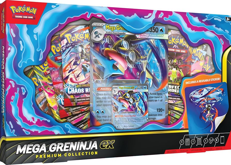 Pokemon Mega Greninja Ex Premium Collection