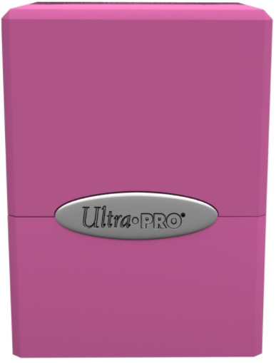 Ultra Pro Deck Box Satin Cube Hot Pink