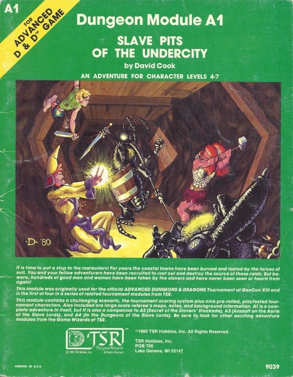 DND 5E Slave Pits of the Undercity