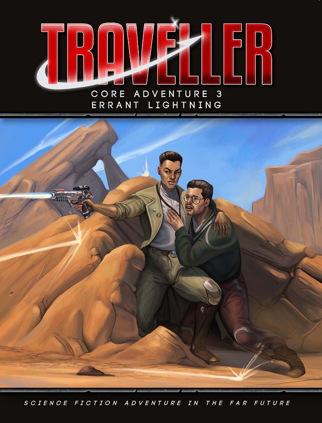 Traveller TTRPG Core Adventures 3 Errant Lightning