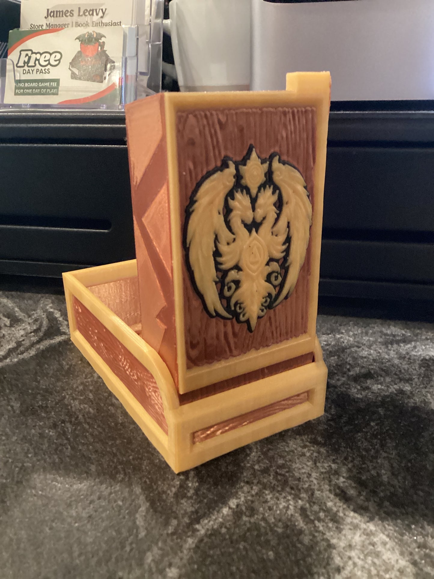 Dice holder and Tower