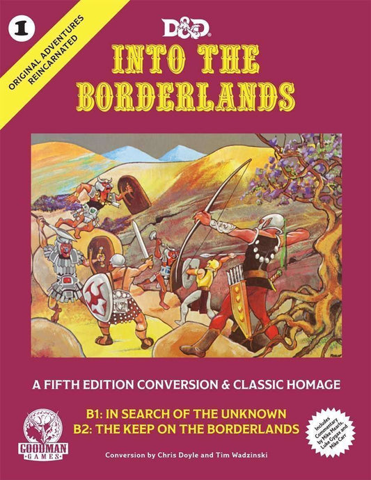 DND Into The Borderlands 5E Reprint