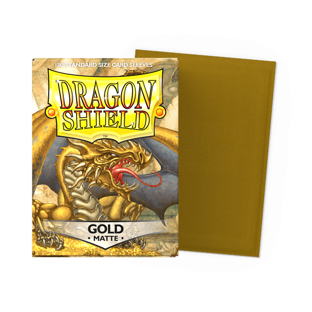 Dragon Shield: Matte Gold