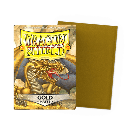 Dragon Shield: Matte Gold
