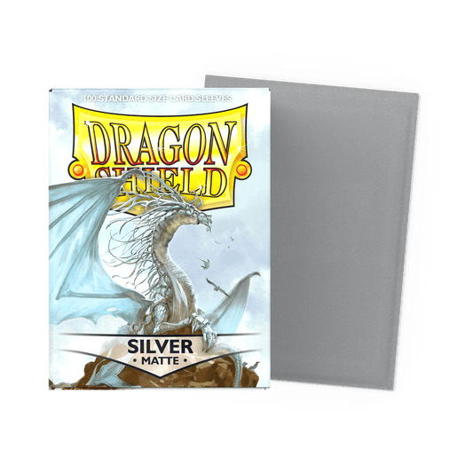 Dragon Shield: Matte Silver