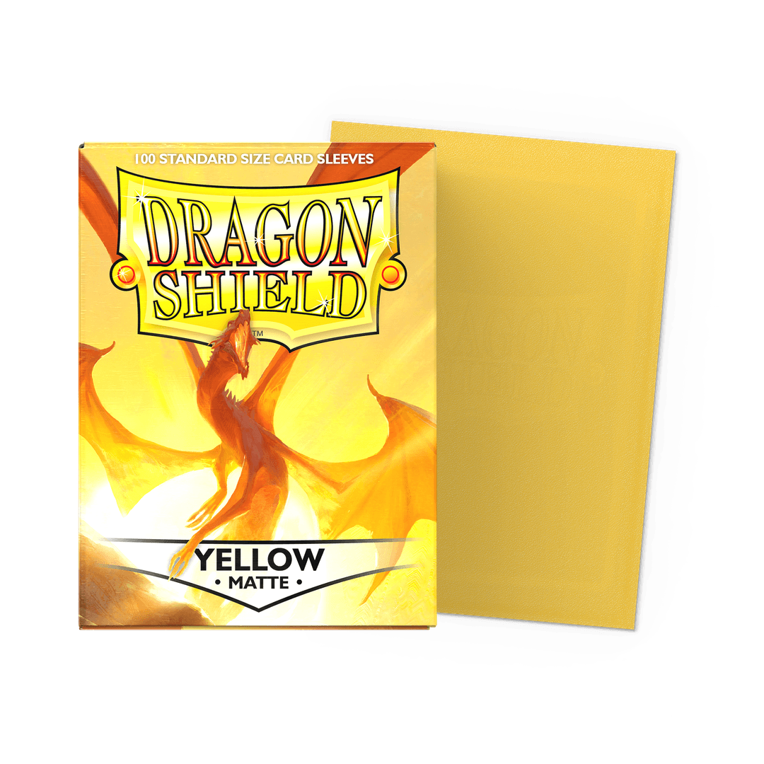Dragon Shield: Matte Yellow