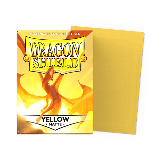 Dragon Shield: Matte Yellow