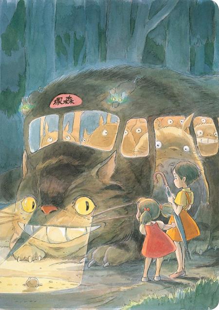 Studio Ghibli My Neighbor Totoro Journal TP (Let’s Ride the Cat Bus)