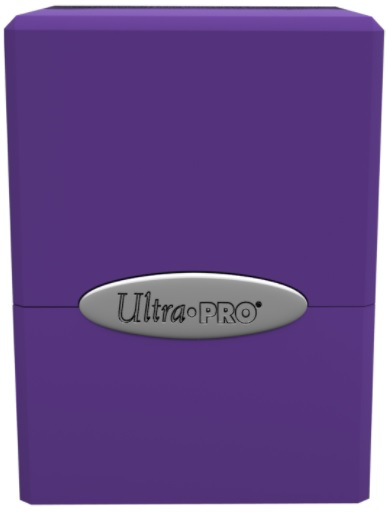 Ultra Pro Deck Box Satin Cube Royal Purple