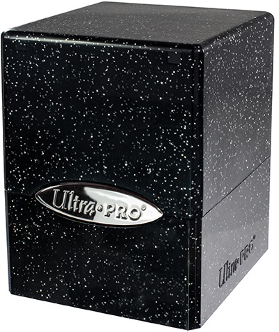 Ultra Pro Satin Cube Glitter Black