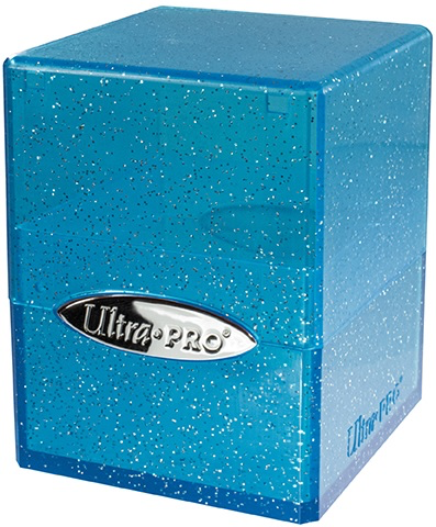 Ultra Pro Satin Cube Glitter Blue