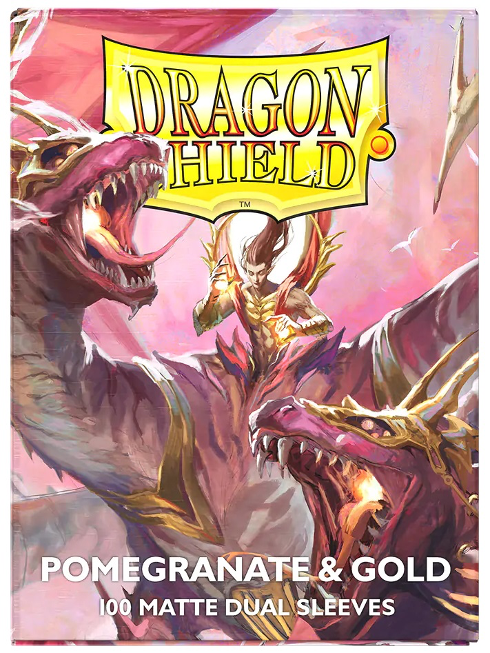 Dragon Shield Dual Matte Pomegranate Gold