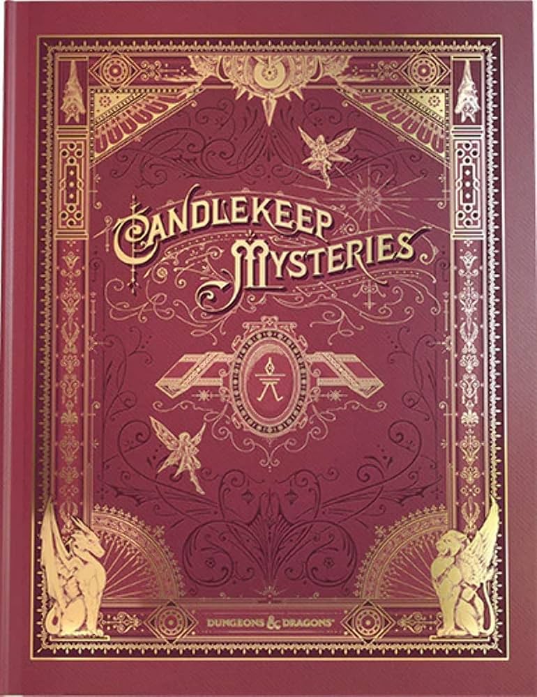 DND Candlekeep Mysteries Alt Cover HC