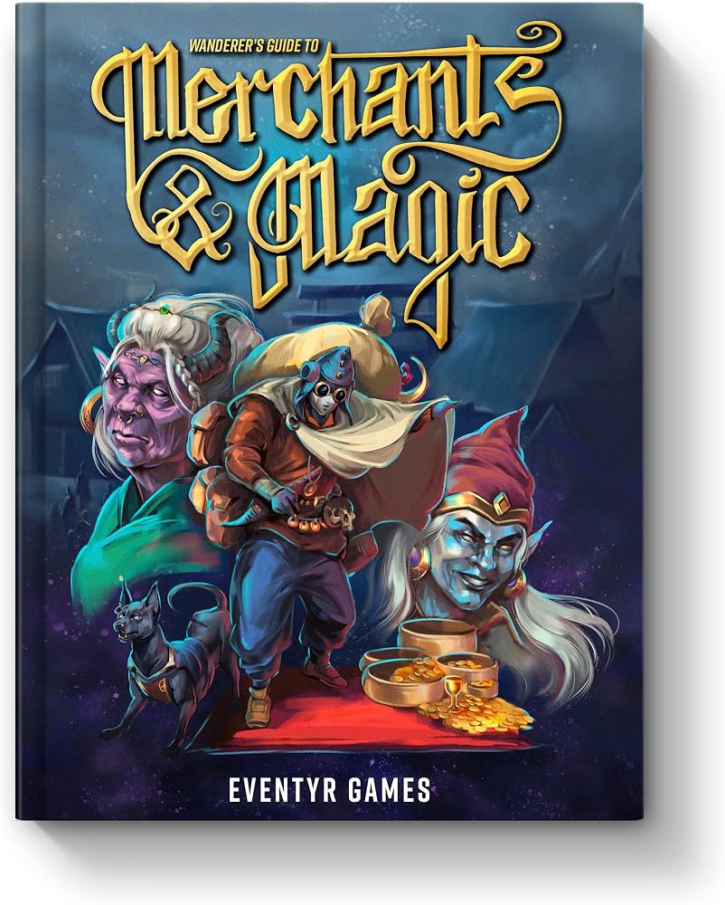 DND Wanderer’s Guide to Merchant Magic 5E HC