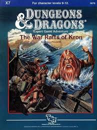 DND 5E the War Rafts of Kron