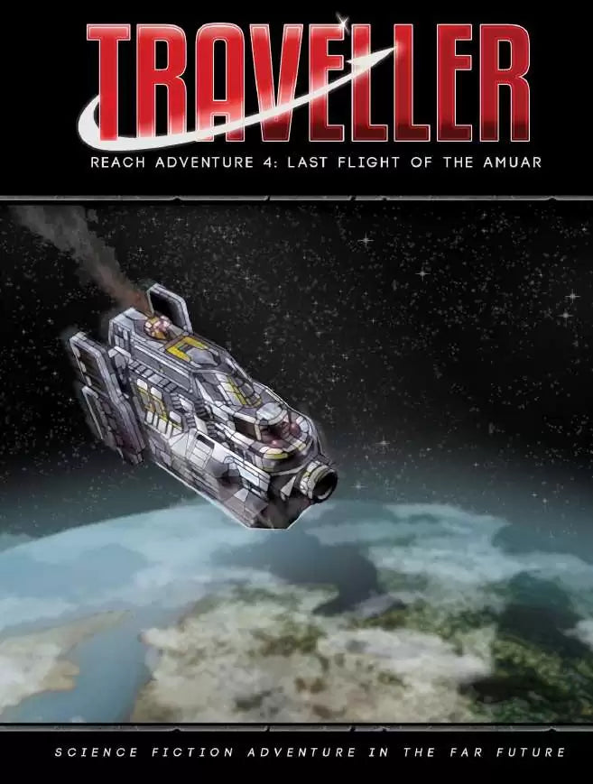 Traveller TTRPG Reach Adventures 4 Last Flight of the Amuar