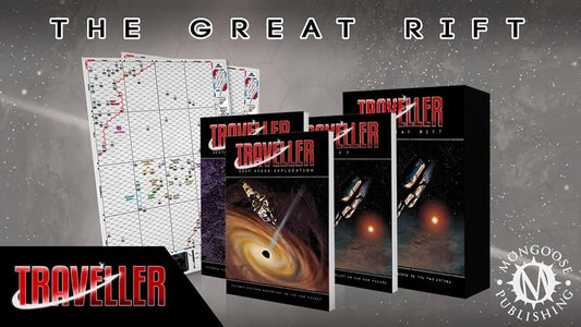 Traveller TTRPG  the Great Rift Box Set