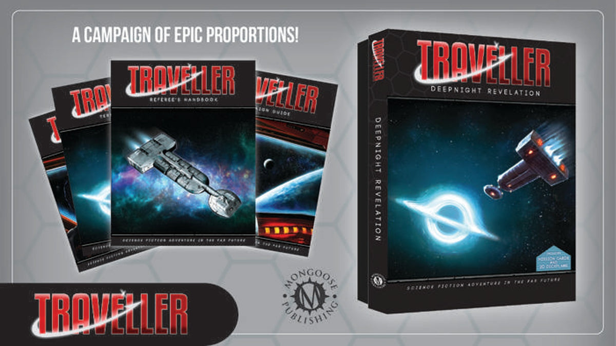 Traveller TTRPG  Deepnight Revelation Box Set