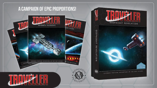 Traveller TTRPG  Deepnight Revelation Box Set