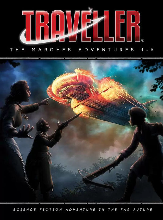 Traveller TTRPG the Marches Adventures 1-5