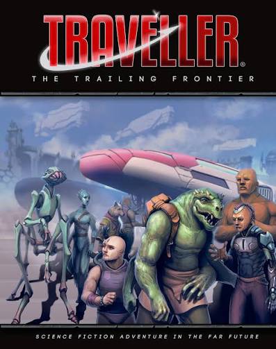Traveller TTRPG the Trailing Frontier NO MAPS