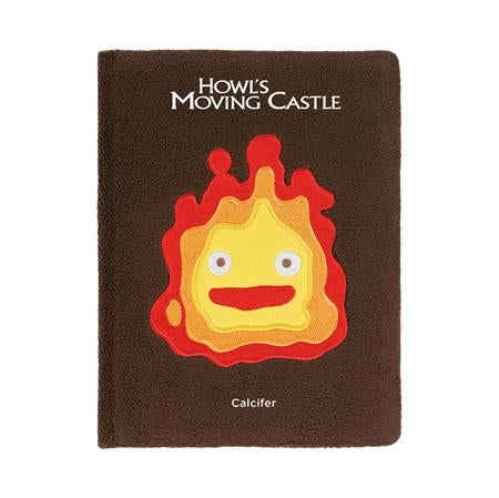 Studio Ghibli Howls Moving Castle Calcifer Plush Journal