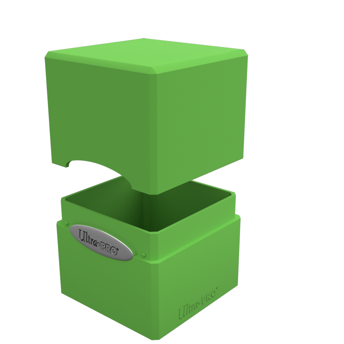 Ultra Pro Deck Box Satin Cube Lime Green